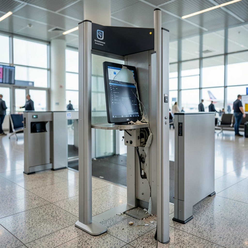 Birmingham Airport boarding gate smashed up by Dublin man as huge bill confirmed
